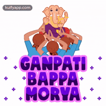 Ganapathi Bappa Morya.Gif GIF - Ganapathi Bappa Morya Lordganesha Heroes GIFs