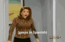 gasps in spanish telenovela shocked surprised gasp