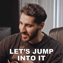 Lets Jump Into It Rudy Ayoub GIF - Lets Jump Into It Rudy Ayoub Lets Get Started GIFs