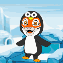 tiger penguin waddle tiger and tim cute tiger