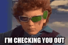 I'M Checking You Out GIF - Spy Kids Im Check You Out Pick Up Lines GIFs
