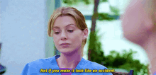 Greys Anatomy Meredith Grey GIF - Greys Anatomy Meredith Grey Not If You Make It Look Like An Accident GIFs