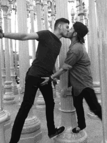 gay couple gay kiss grab