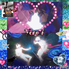 a collage of images with the word yaci in the center