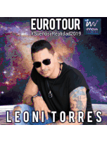 Leoni Torres Euro Tour Sticker - Leoni Torres Euro Tour Singer Stickers