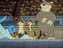 The Raccoons Gif GIF - The Raccoons Gif And Were Off GIFs