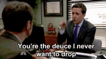 The Office Deuce GIF - The Office Deuce Andy GIFs
