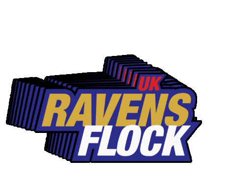 Uk Flock Uk Sticker - Uk Flock Uk Ravens Stickers