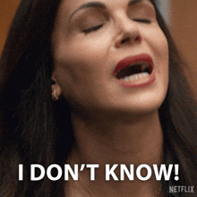 I Don'T Know Lana Parrilla GIF - I Don'T Know Lana Parrilla Lisa Trammell GIFs