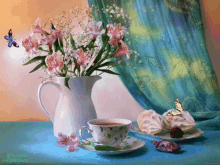 Tea Flowers GIF - Tea Flowers GIFs