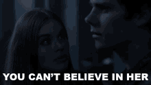 You Cant Believe In Her Lydia Martin GIF