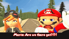 Smg4 Mario GIF - Smg4 Mario Are We There Yet GIFs