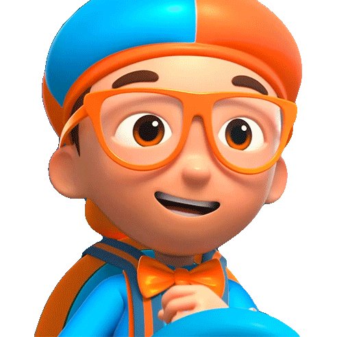 Laughing Blippi Sticker - Laughing Blippi Blippi Wonders Educational Cartoons For Kids Stickers