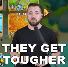 They Get Tougher Bricky GIF - They Get Tougher Bricky Its Getting Harder GIFs