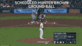 Hunter Brown Groundball GIF - Hunter Brown Groundball Ground Ball GIFs