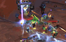 a screenshot of a video game with the words go blindly into the abyss visible