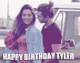 Hbdtyler Happy Birthday Tyler GIF - Hbdtyler Happy Birthday Tyler Smile GIFs