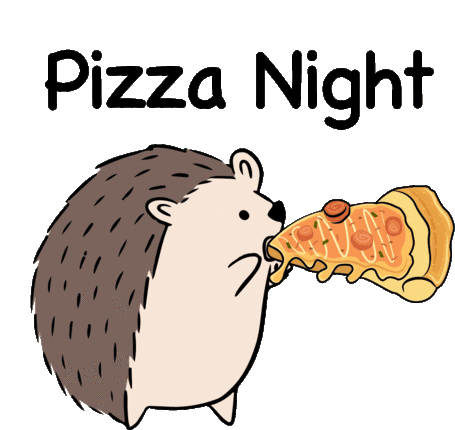 Keababies Pizza Sticker - Keababies Pizza Wednesday Stickers