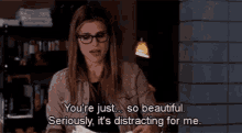 Can'T Focus GIF - No Strings Attached Beautiful Crush GIFs