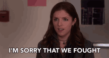 Im Sorry That We Fought Beca GIF
