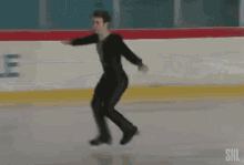 Ice Skating Exhibition GIF
