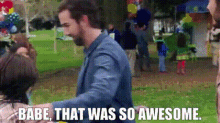 Parks And Rec April Ludgate GIF - Parks And Rec April Ludgate Babe That Was So Awesome GIFs