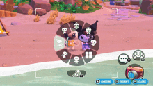 a screenshot of a video game with a choose button on the bottom right