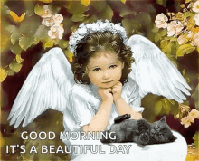 good morning angels beautiful day cute good day
