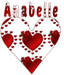 Anabelle Name GIF - Anabelle Name Heart GIFs