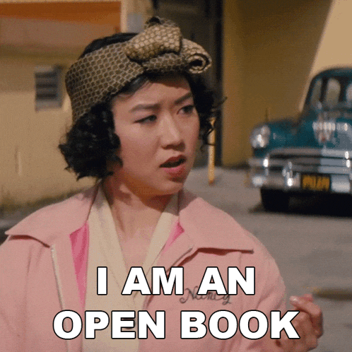 I'm an open book - Imgflip