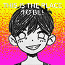Omori This Is GIF - Omori This Is The Place To Be GIFs