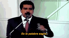 Es Palabra Sagrada GIF - Hedicho Nioclas Maduro GIFs