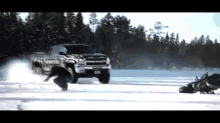 Duck And Dive GIF - Monster Truck Bike GIFs
