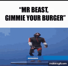 Mr Burger GIF