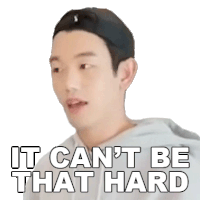 It Cant Be That Hard Eric Nam Sticker - It Cant Be That Hard Eric Nam Eric Nam에릭남 Stickers