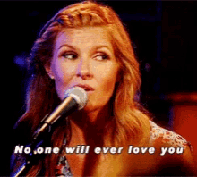 No One Will Ever Love You Sing GIF - No One Will Ever Love You Sing Look GIFs