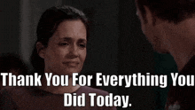 Chicago Med Natalie Manning GIF - Chicago Med Natalie Manning Thank You For Everything You Did Today GIFs