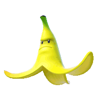 Giant Banana Artwork Sticker