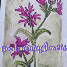 Good Morning Flowers Good Morning Love GIF