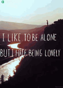 I Like To Be Alone But I Hate Being Lonely Gifkaro GIF - I Like To Be Alone But I Hate Being Lonely Gifkaro I Like To Be Alone But Not Lonely GIFs