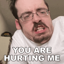 you are hurting me ricky berwick you are causing me pain you are harming me you are making me suffer
