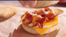 Tim Hortons Spicy Maple Breakfast Sandwich GIF