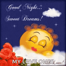 Good Night Sweet Dreams GIF - Good Night Sweet Dreams Sleeping GIFs