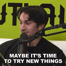 Maybe Its Time To Try New Things Los GIF - Maybe Its Time To Try New Things Los Outlaws GIFs