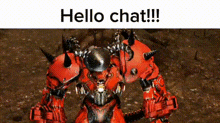 Hello Chat Hello Chat Titan Drillman GIF - Hello Chat Hello Chat Titan Drillman Titan Drillman Hello Chat GIFs