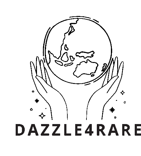 Dazzle4rare Dazzleforrare Sticker - Dazzle4rare Dazzleforrare Raredisease Stickers