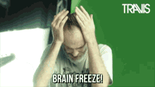 Travis Fran Healy GIF - Travis Fran Healy Brain Freeze GIFs