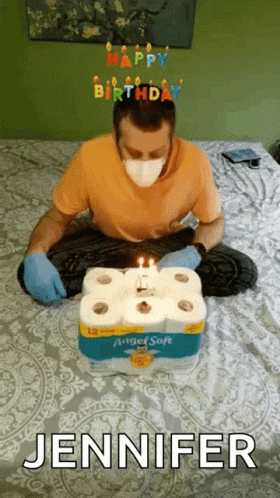 Birthday Toilet Paper GIF - Birthday Toilet Paper Happy Birthday - Discover  & Share GIFs