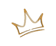 crown gold logo spinning