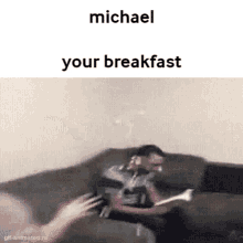 Michael Verdon Your Breakfast GIF - Michael Verdon Your Breakfast Im Really Sorry GIFs